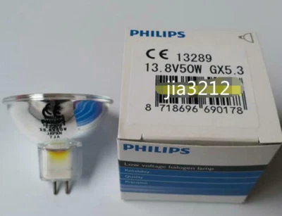 for PHILIPS PROJECTION LAMP TYPE 13289 EPZ 13.8V50W halogen light bulb #JIA - Image 1 of 4