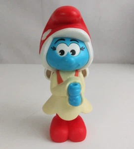 2016 Peyo The Smurfs Movie Smurfette 5.5" Burger King Toy - Picture 1 of 6