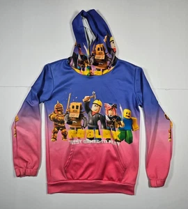Roblox Youth Boy's size Small Hoodie S Hooded Sweatshirt Gamer Red - Picture 1 of 7