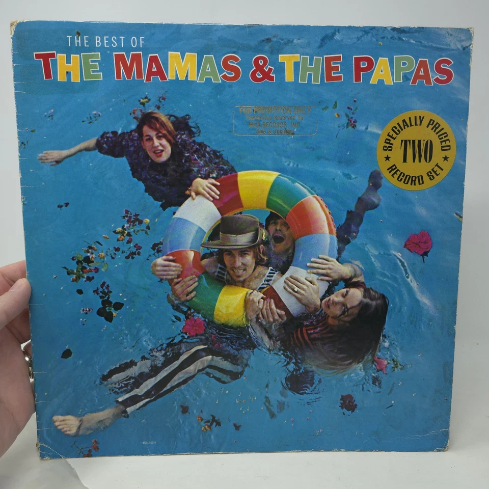 Promo The Best Of The Mama's & The PAPAS MCA2-6019 MCA Records Vinyl Album LP - Image 1 of 4