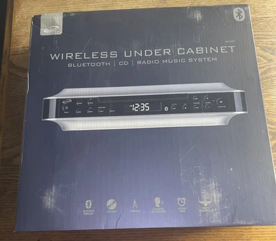 Ilive Wireless Under Cabinet Stereo Radio Music System Bluetooth IKB333S NEW! - Image 1 of 4