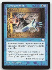 MTG Weatherlight Paradigm Shift RESERVED LIST NM - Picture 1 of 2