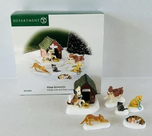 Dept 56 Accessori Villaggio di Natale Villaggio Cani e Gatti #52828 - Foto 1 di 14