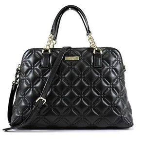 KATE SPADE NEW YORK BLACK Small Rachelle Astor Court Bag - Picture 1 of 12