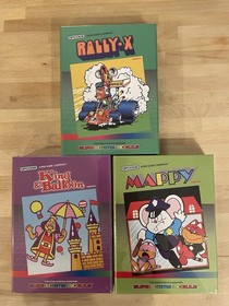 Rally-X / Mappy / King & Balloon Colecovision Video Games New Sealed