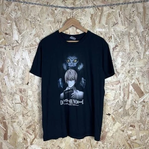 Camiseta Death Note Vintage Gráfica Negra Manga Corta Mediana Anime - Imagen 1 de 7