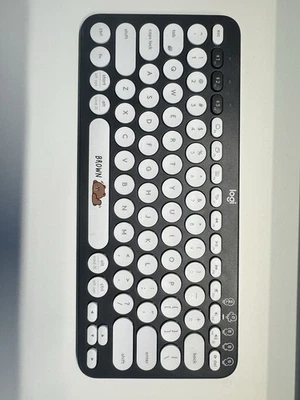 New Logitech K380 x Line Friends BT21 Brown Multi-Device Bluetooth Keyboard KPOP - Image 1 of 2