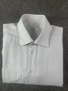 PAL Zileri Mens 100% Cotton Made On Italy Long Sleeve Dress Shirt Size 43-17 - Bild 1 von 8