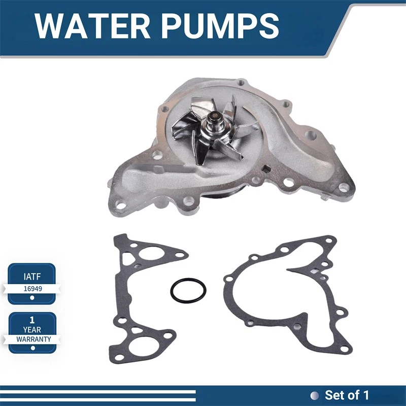 Water Pumps For 97-12 Mitsubishi Endeavor Eclipse Diamante 95-05 Dodge Stratus Foto 1 de 4