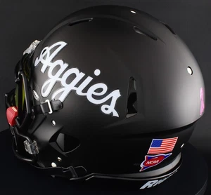 TEXAS A&M AGGIES NCAA Riddell Speed Full Size REPLICA Football Helmet - Picture 1 of 10