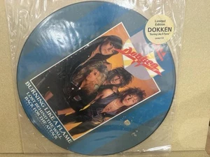Dokken Burning Like A Flame 12" Single Picture Disc Limited Edition - Picture 1 of 4