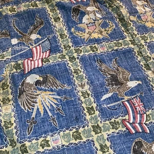 Reyn Spooner Dietrich Varez Hawaiian Aloha Shirt 4th of July 2014 USA Flag XL - Picture 1 of 6