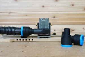 Adaptador de manguera de aspiradora de tienda de 1 7/8" para plantilla de orificio de bolsillo Massca - Imagen 1 de 6