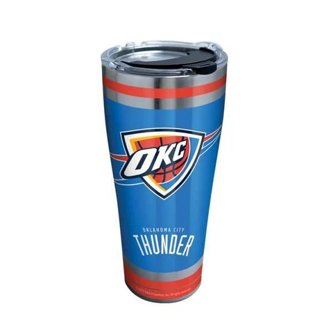 Tervis Oklahoma City Thunder 20oz Tumbler Stainless Steel Vacuum Insulated NEW Cover