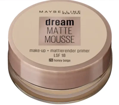 Maybelline New York Dream Matte Mousse Make-Up Nr. 26 Honey Beige 18 ml - Bild 1 von 3