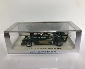 SPARK MODEL S1851 Martini Lotus 79 Long beach GP 1979 Mario Andretti 1/43 - Foto 1 di 2