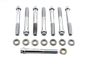 Ironhead Sportster 12 point cylinder head bolts - Chrome - Picture 1 of 2