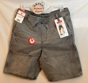 Wrangler Boys Skater Relaxed Jean Shorts Size XL (14/16) Acid Washed NWT - Picture 1 of 9