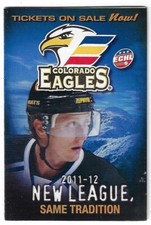 2011-12 Colorado Eagles ECHL Hockey Schedule !! Poudre Valley Health (version 1)