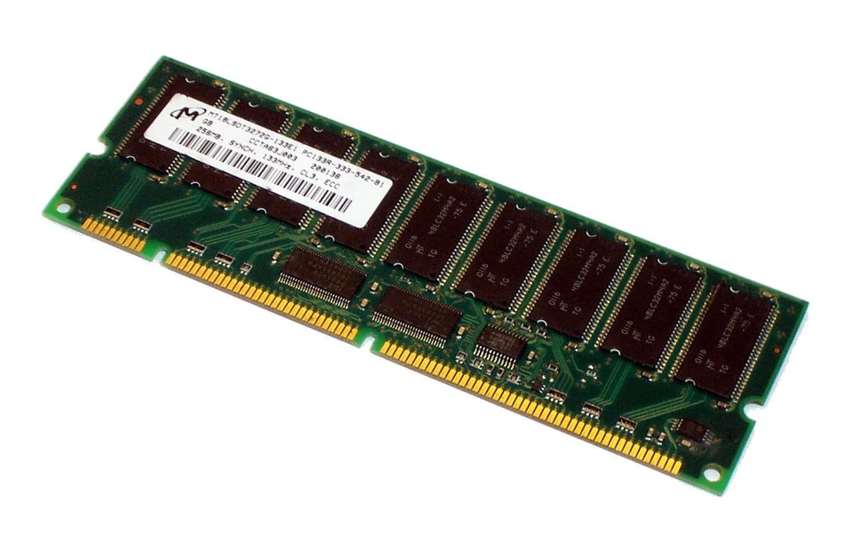 Micron 256MB Memory Module- MT18LSDT3272G-133E1 - Image 1 of 1