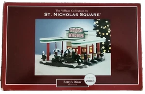 St. Nicholas Square Village Betty's Diner – Brand New in Box - Picture 1 of 2