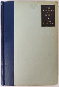 Das Geheimnis des Schlafes John Bigelow Antik 1924 Hardcover Buch Gedenkausgabe - Bild 1 von 14