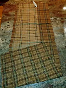 Donna Sharp Pine Cono Plaid Cotone Finestra Valance 54x18" - Foto 1 di 7