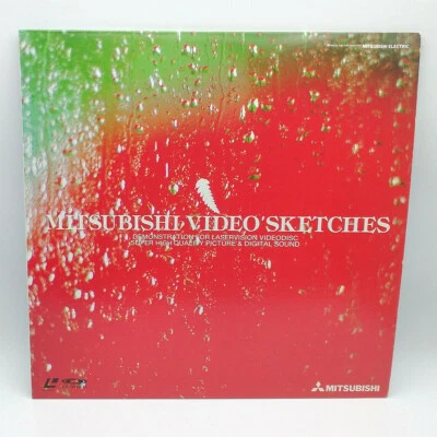 Mitsubishi Video Sketches (1989) / Promo Demo / LD Laser Disc Laserdisc MLV-002 - Image 1 of 4