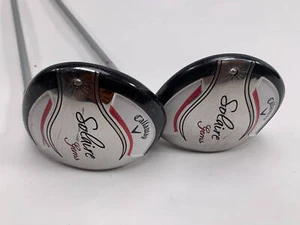 Callaway Solaire Gems 3 & 5 Fairway Wood Set 15* 18* Ladies Graphite Womens RH - Picture 1 of 11