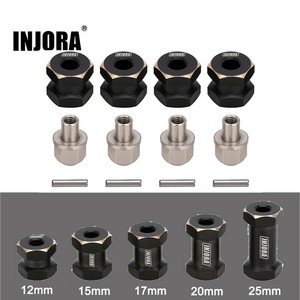 12mm Heavier Brass Extended Hex Wheel Axial SCX10 90046 for 1/10 RC Crawler Car