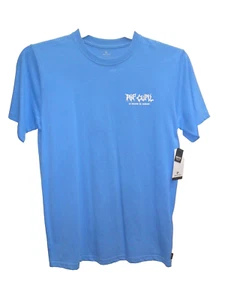 RIP CURL Boy's S/S T-Shirt APOCALYPSE - Blue - XLarge (16) - NWT - Picture 1 of 2