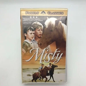 VHS Misty Video Tape Movie Family Classics Color Horse Farm David Ladd Pam Smith - Picture 1 of 4