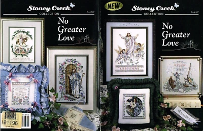 Religious Designs Cross Stitch No Greater Love Stoney Creek Jesus Designs - Image 1 of 3