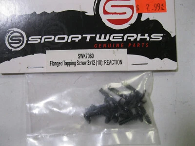 Sportwerks SWK7060 Flanged Tapping Screws(10) 3x12mm: Reaction - Image 1 of 3