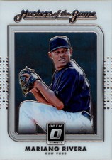 2016 Donruss Optic Masters of the Game #6 Mariano Rivera - NM-MT