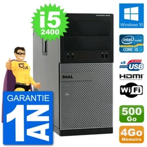 PC Dell 3010 MT i5-2400 RAM 4Go Disque Dur 500Go HDMI Windows 10 Wifi - Photo 1/3