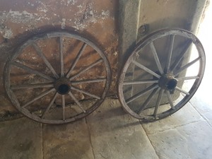 large wooden wagon for sale