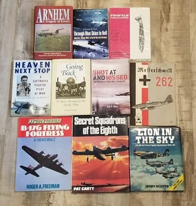 WW2 History GERMAN Nazi Hitler Lot Of 10 Books Dday Luftwaffe Aircraft Planes - Bild 1 von 2