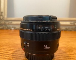 Canon EF 50mm f/1.4 Telephoto Lens 