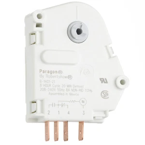 TEMPORIZADOR DE DESCONGELACIÓN DE APLICACIÓN UNIVERSAL PARA REFRIGERADORES SIN ESCARCHA 240V 50HZ - Imagen 1 de 3