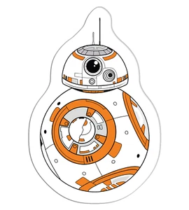 Star Wars Cartoon BB 8 Sticker - Picture 1 of 3