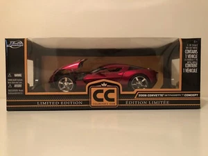 1:18 2009 Chevrolet Corvette Stingray Concept Red Jada Toys - Picture 1 of 15