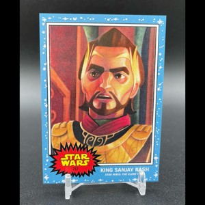 2021 Topps Star Wars Living Set #253 KING SANJAY RASH /1,416 B137