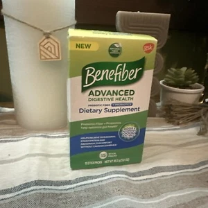 Benefiber Advanced Digestive Health Support Prebiotic Fiber + Probiotic, 08/25 - Picture 1 of 5