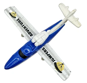 Mattel Vintage Hot Wheels 2001 Inc Sea Plane 2576EA ghisa JUMPERS ADVENTURE - Foto 1 di 11