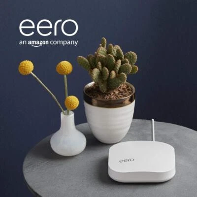 Amazon eero Pro mesh WiFi router - brown box packaging - Image 1 of 4