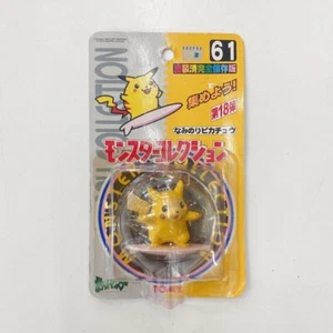 RARO!  Figura surfista Pikachu Pokemon Monster Collection Pokémon MONCOLLE Inutilizzato - Foto 1 di 3