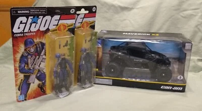 Figura de acción personalizada GI JOE paquete de ataque cobra de 3,75 pulgadas: 2 soldados y ATV Foto 1 de 4