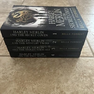 Harley Merlin Bella Forrest Series YA Fantasy Paperback Books 1 2 3 4 Lot Of 4 - Picture 1 of 13