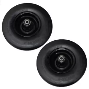 Proven Part 2-13X6.5-6 No-Flat Solid Rubber Wheels For Wright 72460033 - Picture 1 of 8
